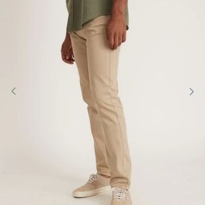 Marine layer 5 pocket slim straight Twill pants